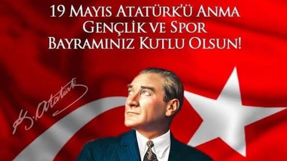 19 MAYIS GENÇLİK VE SPOR BAYRAMINIZ KUTLU OLSUN.